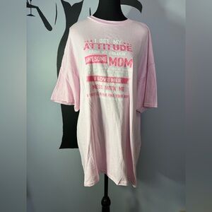 Gildan Light Pink Awesome Mom Tee